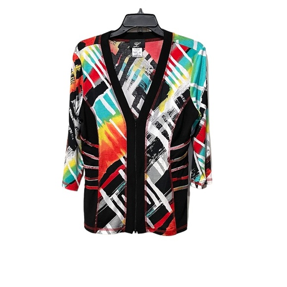 Libra Women’s Multi-Color Jacket Large - Picture 1 of 4